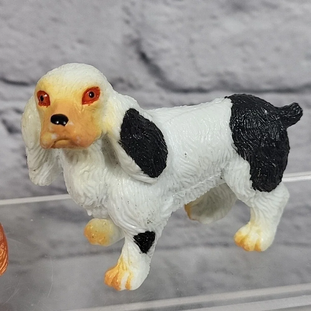 Dog‎ Figures Lot Realistic Dollhouse Pets Animals German Shepherd Collie Huskie